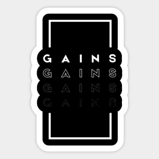 Gym apparel Sticker